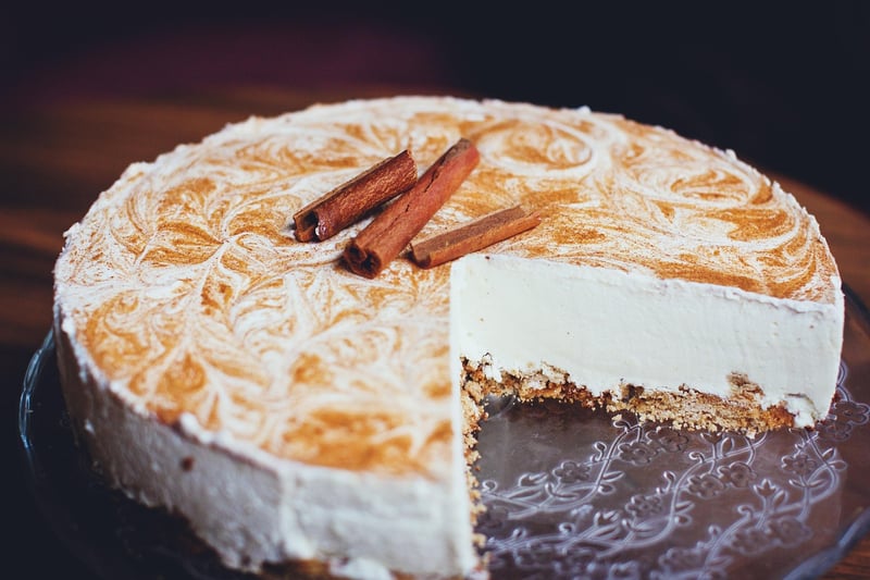 Cheesecake with Raspberry Swirl